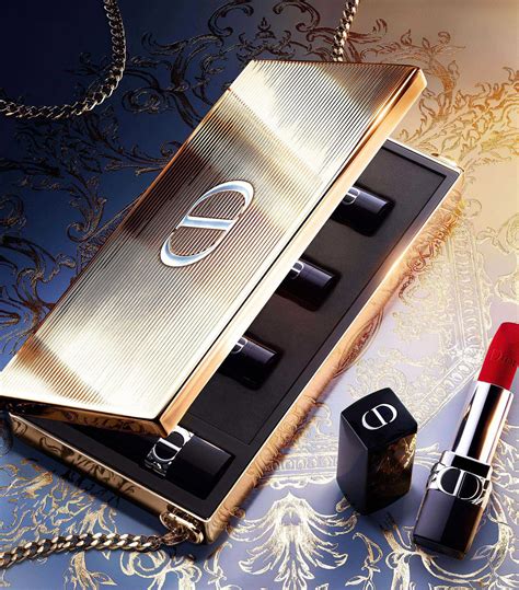 dior lipstick clutch gold.